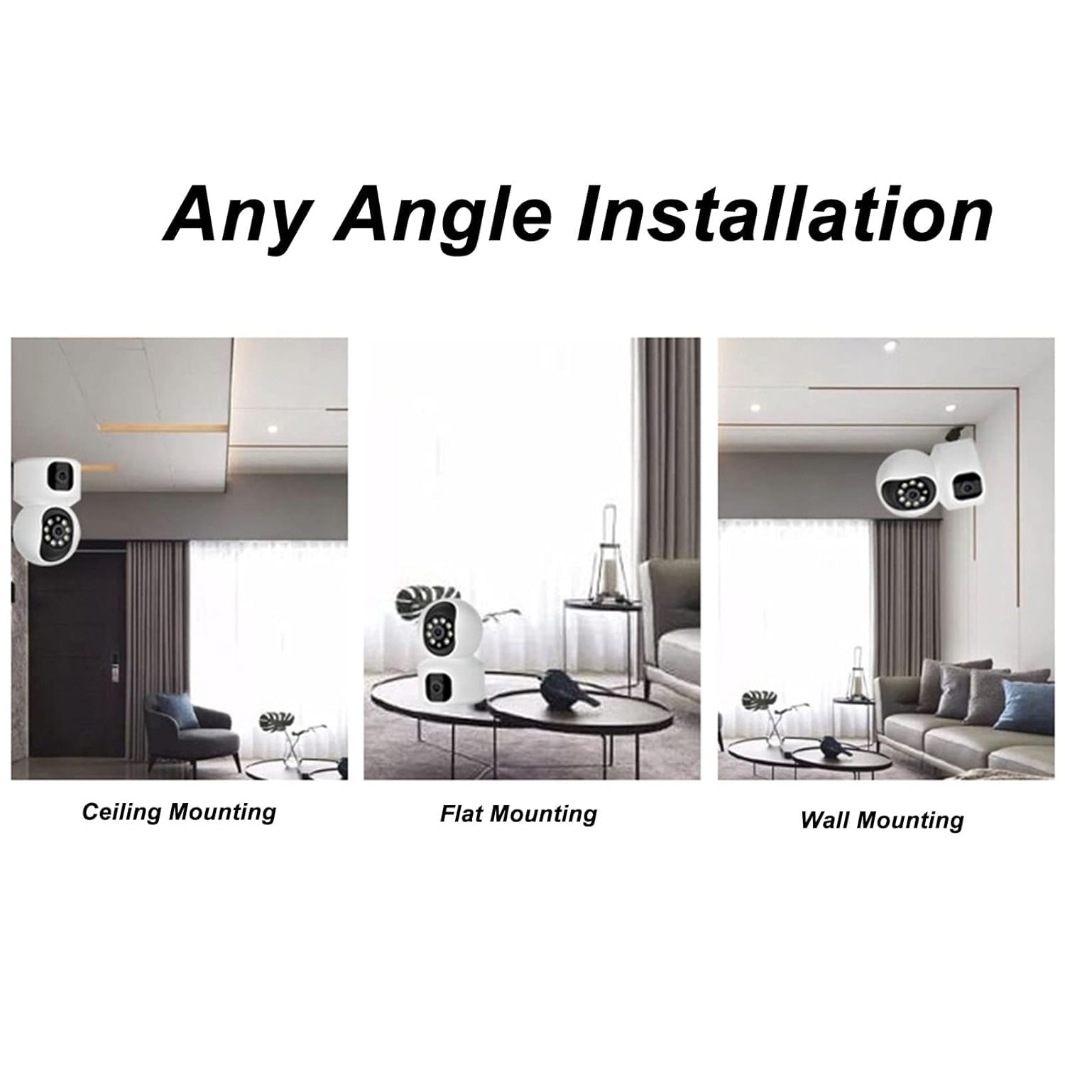 4MP Smart Wi-Fi Indoor Camera view 3
